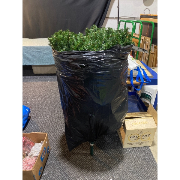 Four Foot Artificial Christmas Tree With Lights