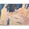 Image 2 : One of a Kind Original Space Abstract Painting on Cardstock
