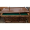 Image 11 : Carved Oak Hutch or Buffet with Storage, Circa 1940s