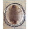 Image 2 : Home Made Hooped Beaver Pelt-Hidework & Streched Beaver Skin
