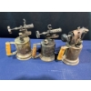 Image 2 : 3 Medium Antique Plumbing Torches 