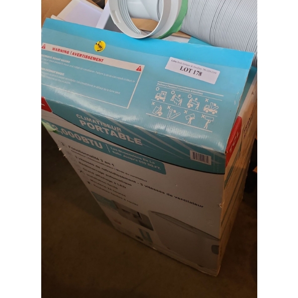 TCL Portable 12,000 BTU Air Conditioner (up to 550 Sq.Ft). Model TPC-12C/HA