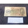 Image 2 : German WW2 Banknote - 3rd SS Dyv - " Totenkopf"