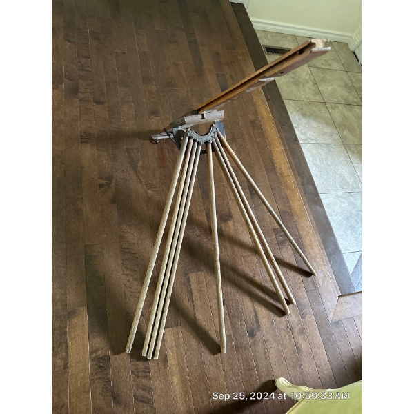 Victorian Wall Mount Clothing Rack