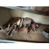 Image 5 :  All contents of shelf, including antique bottles, shovel heads, Coleman lantern, stoves, milk crate