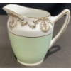 Image 6 : Diamond China England Green and Gold Tea Set, 21 Pieces