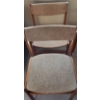 Image 3 : Trio of Chairs: Wooden Chair 15 W, 15 D, 30 T and Two Chairs w/ Upholstered Seats 19 W, 16 D, 31 T 