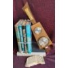 Image 3 : Vintage Wood-Cased Weather Station, Vintage Children's Books, and Pretty Cards