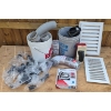 Image 1 : Tools and Ventilation Supplies with Cordless Staple Gun