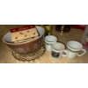 Image 3 : Assorted Kitchen Utensil Bundle- Silverware Set, Lamp, Bowls & Cups, Recipes & More 