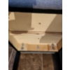Image 6 : Four Dining Chairs w/ Grey Upholstery Covers 17 W, 18.5 D, 35 T 