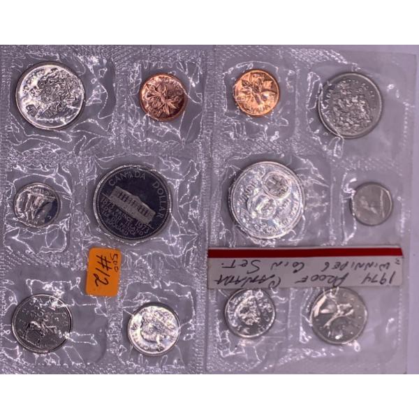1974 & 1973 Canadian Coin Sets 