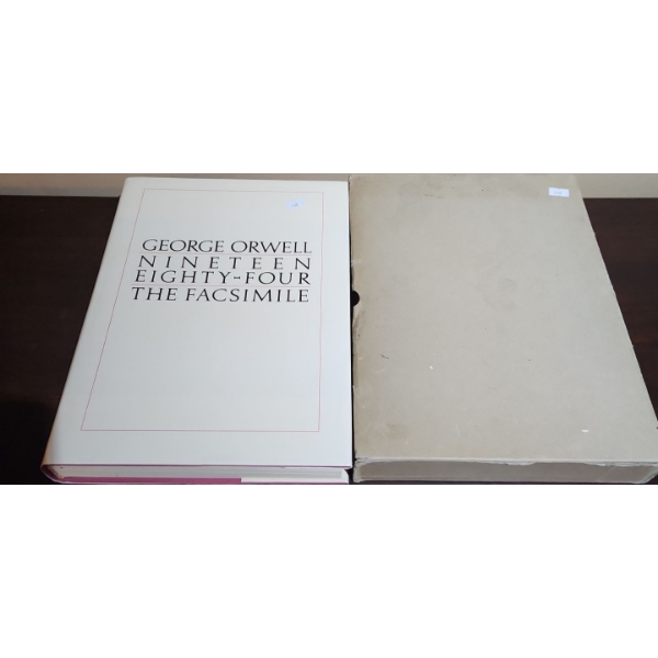 George Orwell Nineteen Eighty- Four the Facsimile, Hardcover 10 X 14 