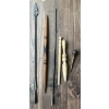 Image 1 : Maasai Spear (Ol Alem) w/ Forged Iron Arrow Antique Wood Spindle & More