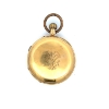 Image 3 : 18K 117.9g Victorian Enamel Pocket Watch Hunter Case with 27.8 9K Chain & 8.64g Coin Fob 