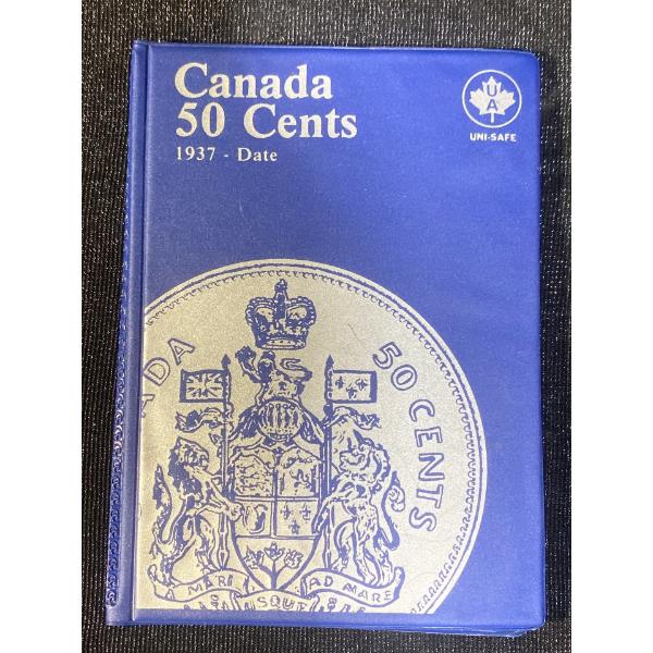 Canadian Half Dollar Collection 80% Silver 9.9 Troy Ounces