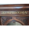Image 2 : Antique Symphonion Disk Player in English Oak Cabinet 25 W, 15 D, 38 T, Extra Discs and Coins