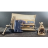 Image 1 : 7 inch Woodworking Vise and 3 Vintage Hand Planes