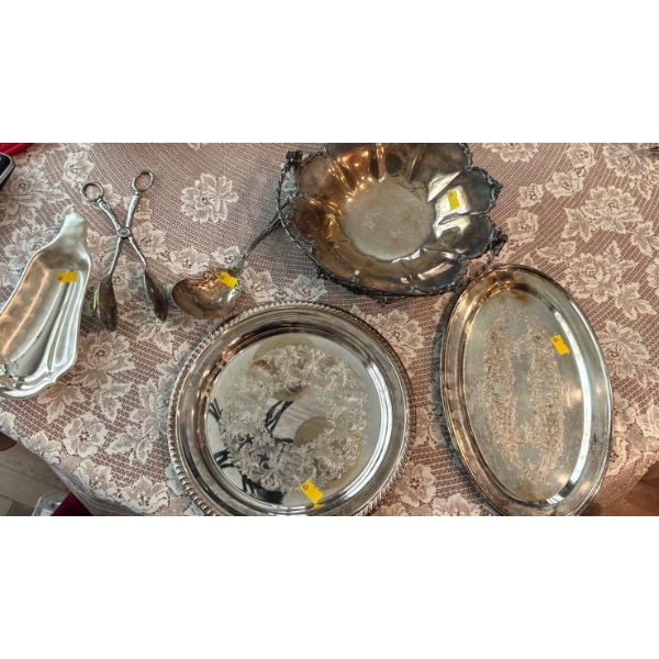 Silver Plated Dish Set 