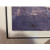 Image 3 : Beautiful cow and bull moose, print, “Winter Encounter “ framed and matted by Dwayne Hardy 42” wide 