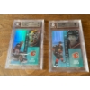 Image 1 : Graded Hockey Rookie Cards - Jordan Leopold (Grade 9) w/ Dany Sabourin (Grade 9) 