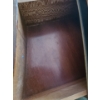 Image 3 : Heppelwhite Style  Bowfront Wood Vanity with 6 Side Drawers 46 L, 29 T, 18 W