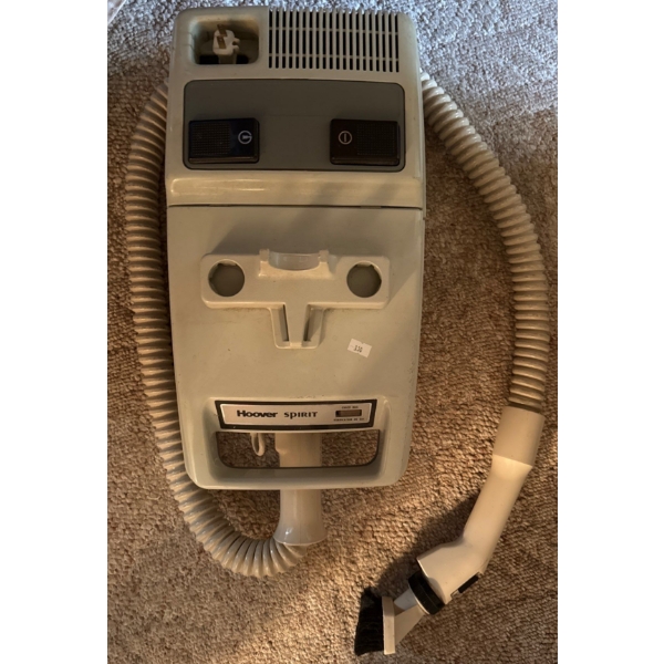 Vintage Hoover Spirit Canister Vacuum  