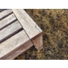 Image 8 : Outdoor Side Table (No Top) 24 W, 24 D, 24 T and Chair 27 W, 78 D, 12 T When Flat w/ Cushion