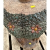 Image 1 : Lovely Wood carved Table, Elephant Jungle Theme, Lazy Suzan Like Spinning - 32W, 30T