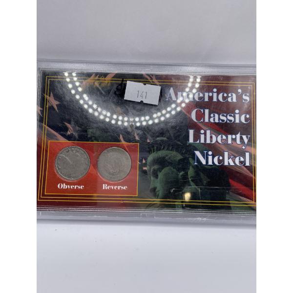 American 1906 Nickels Slabbed 