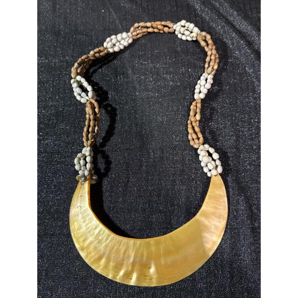 Papua New Guinea Kina Shell Necklace