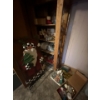 Image 3 :  large shelf with vintage Christmas decorations