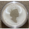 Image 3 : 2001 Hologram Silver Maple Leaf Coin 99.9% Silver 31 Grams