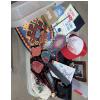 Image 1 : Plastic Storage Bin Containing Assorted Decorative and Miscellaneous Items