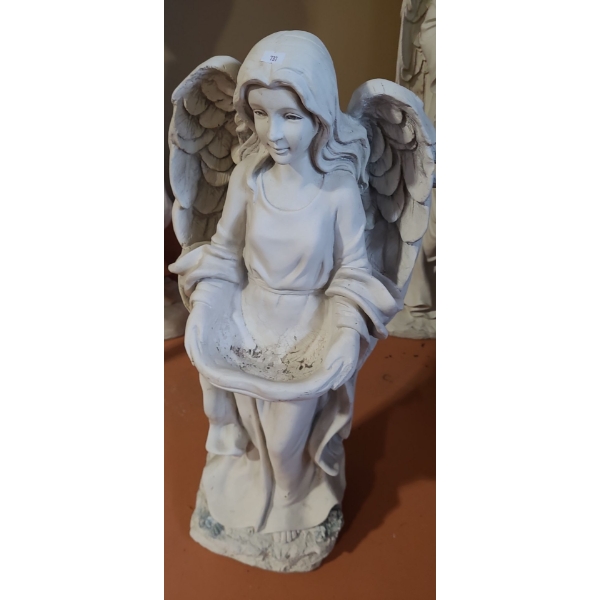 Angel Resin Garden Statue 37 T, 12 Diameter Base