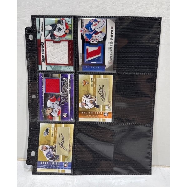 Partial Binder Sleeve of CHL Cards - Various Years