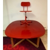 Image 1 : Playroom Round Table w/ 1 Chair 49"Diameter