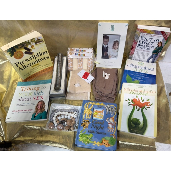 Parenting, Health, and Baby Essentials with Books and Accessories