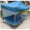 Image 2 : Arcadia Trail Elevated Pet Canopy Cot w/ Water Resistant Sunshade 41L