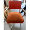 Image 1 : Vintage Orange Office Chair 