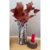 Image 2 : Decorative Handmade Pottery 12T Wood Art Dagger Woven Basket & More 