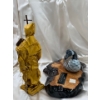 Image 2 : Decorative Religious Figure 10T w/ Hand Carved Duck