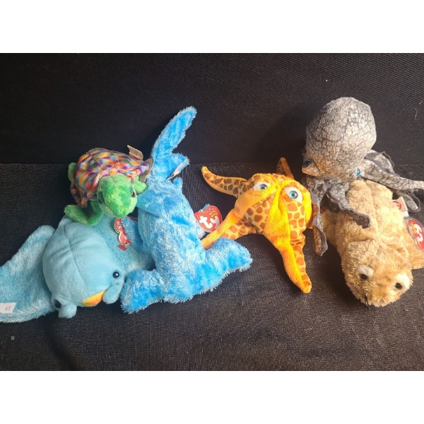 Beanie Babies- Assorted Including: Sledge, Wish, Sunray, Opie and More!