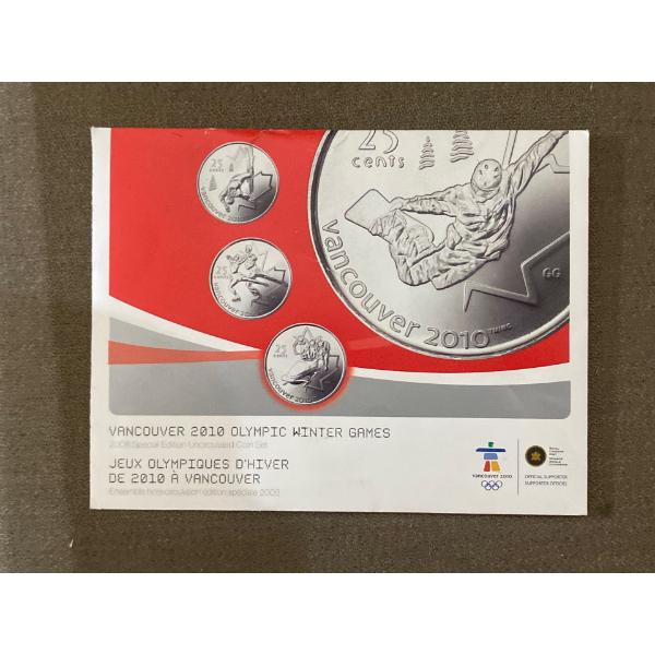 Vancouver 2010 Olympic Winter Games Coin Collection