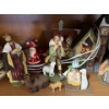 Image 2 : Winter Holidays - Plates, Nativity, Light Up Houses 