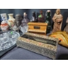 Image 4 : Decorative Lot With 12-Inch Crystal Plate and Unique Items