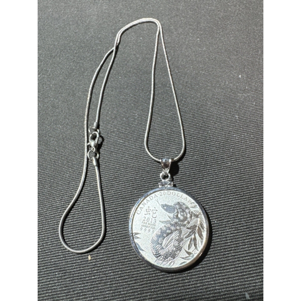 Canada 20 Dollar 2013 Coin Necklace
