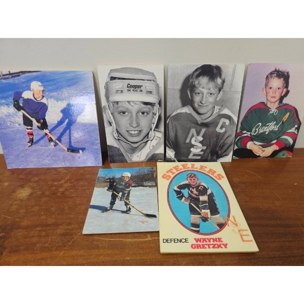 Wayne Gretzky Childhood and Early Hockey Photos