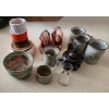 Image 2 : Leather Camels 8 W, 5 T, Mugs X3, Small Flower Pots and More!