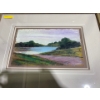 Image 2 : Set of 2 Paintings by Robert V _ _ _ ?(11.75" x 7" Before Frame)